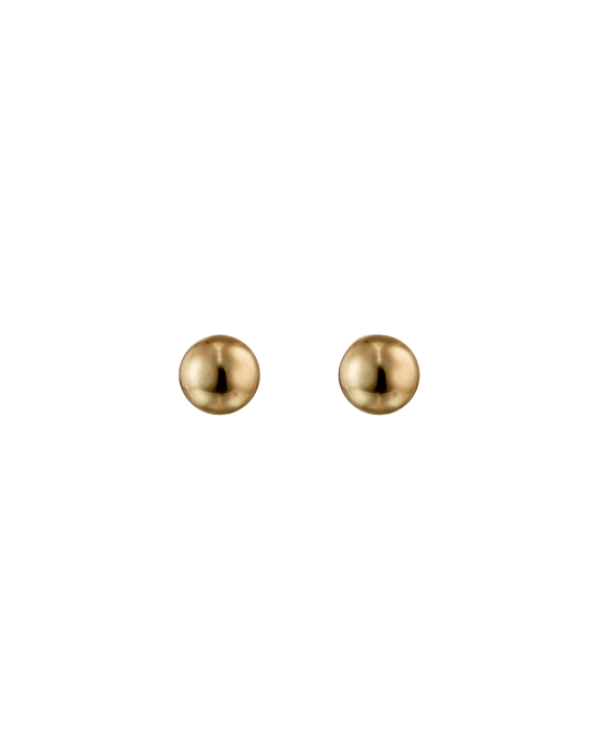 9CT Y/G BALL STUDS 4.00mm