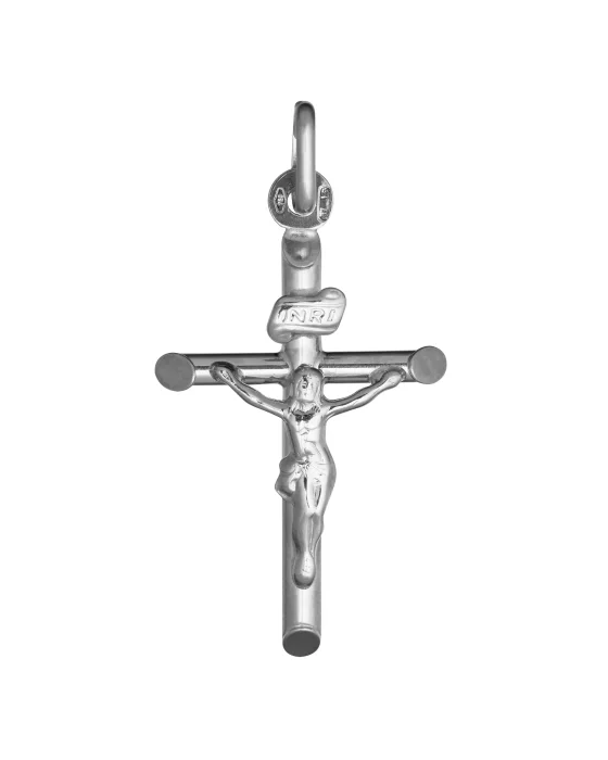 9CT W/G CRUCIFIX 003