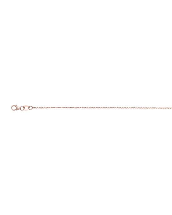 18CT R/G TRACE 1.25mm/42cm