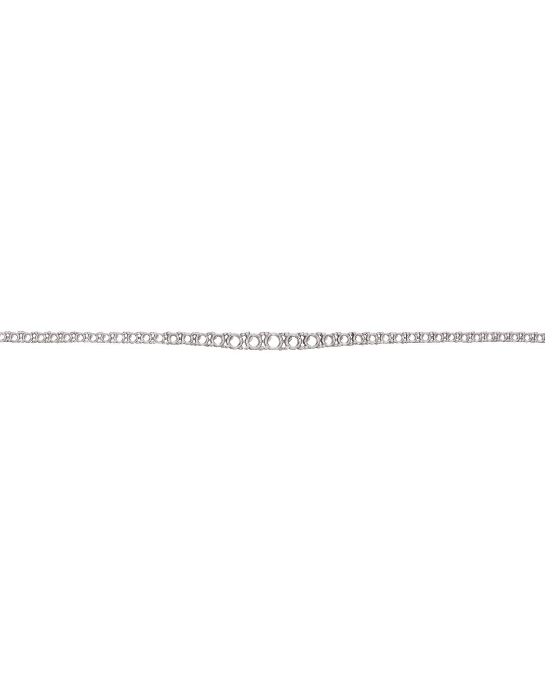 18CT W/G GRAD TENNIS MNT 40pt
