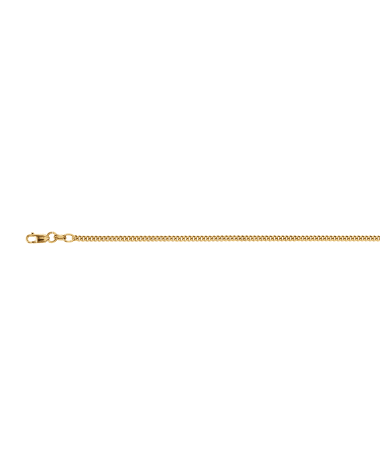 9CT Y/G CURB 2.10mm/60cm