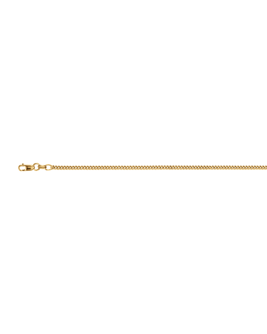 9CT Y/G CURB 2.10mm/60cm