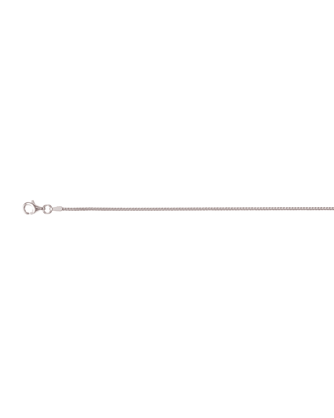 18CT W/G FRANCO 1.30mm/60cm 