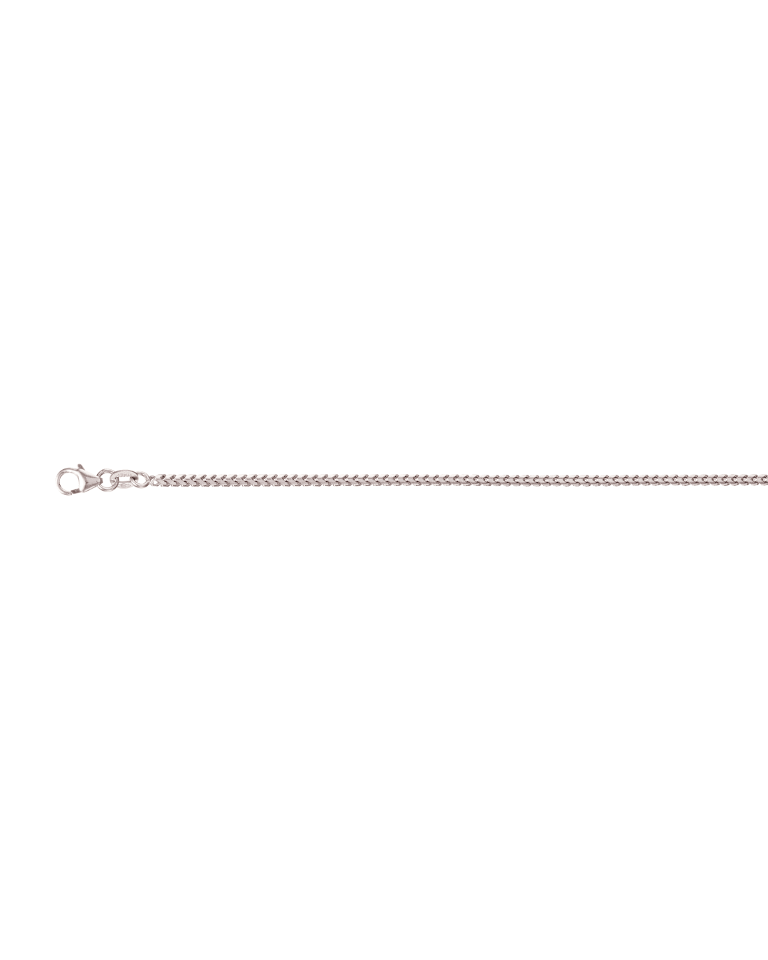 18CT W/G FRANCO 2.00mm/60cm