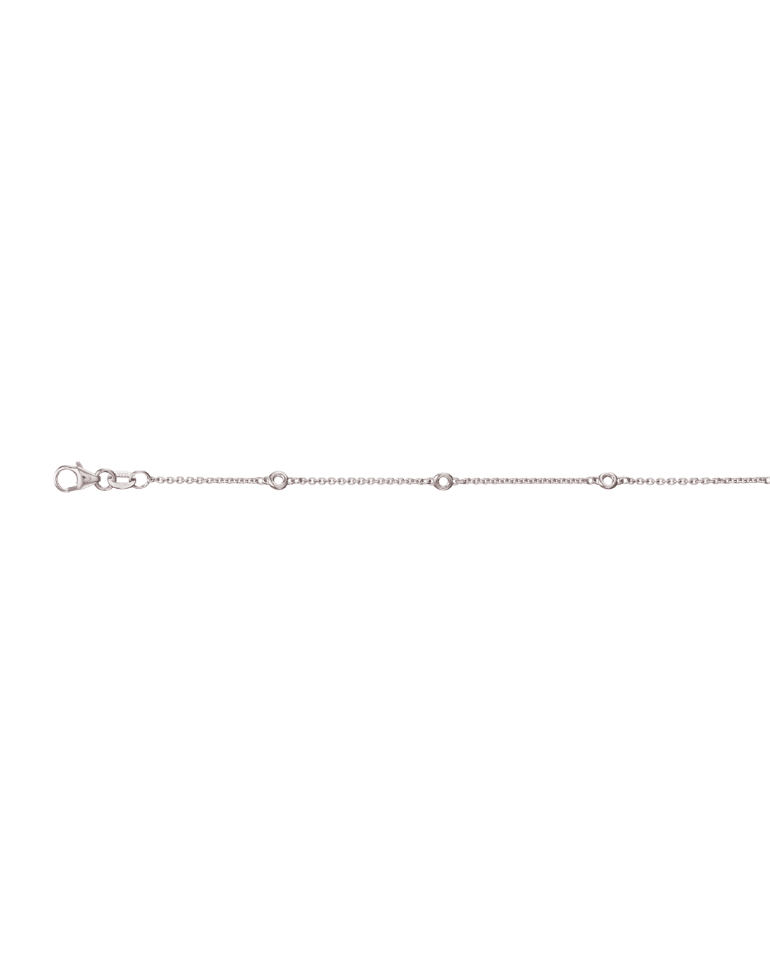 18CT W/G DIAMONDS BTM 3pt/50cm