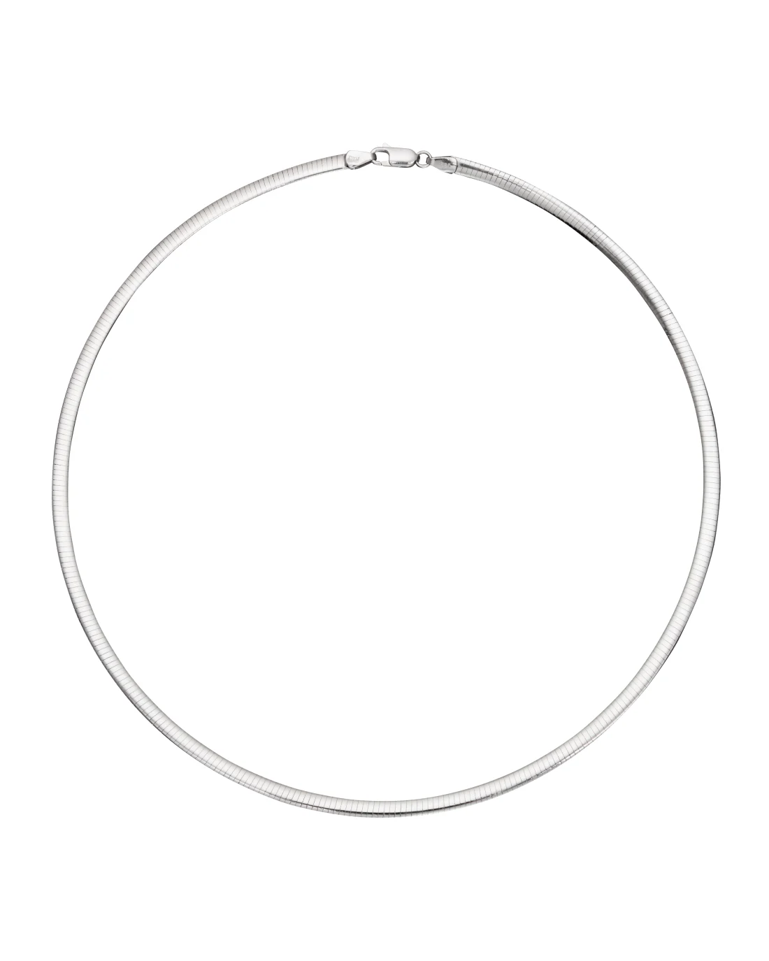 9CT W/G OMEGA 4.00mm/50cm