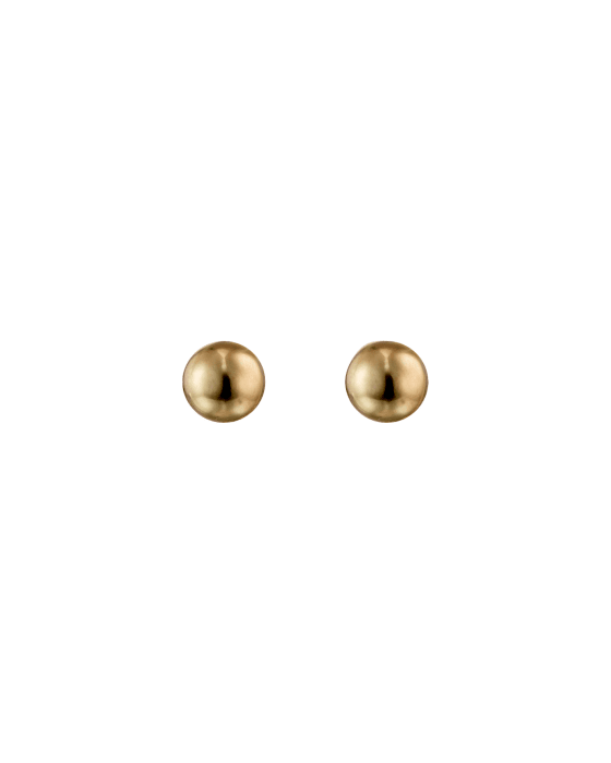 9CT Y/G BALL STUDS 4.00mm