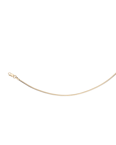 18CT Y/G OMEGA 2.00mm/45cm