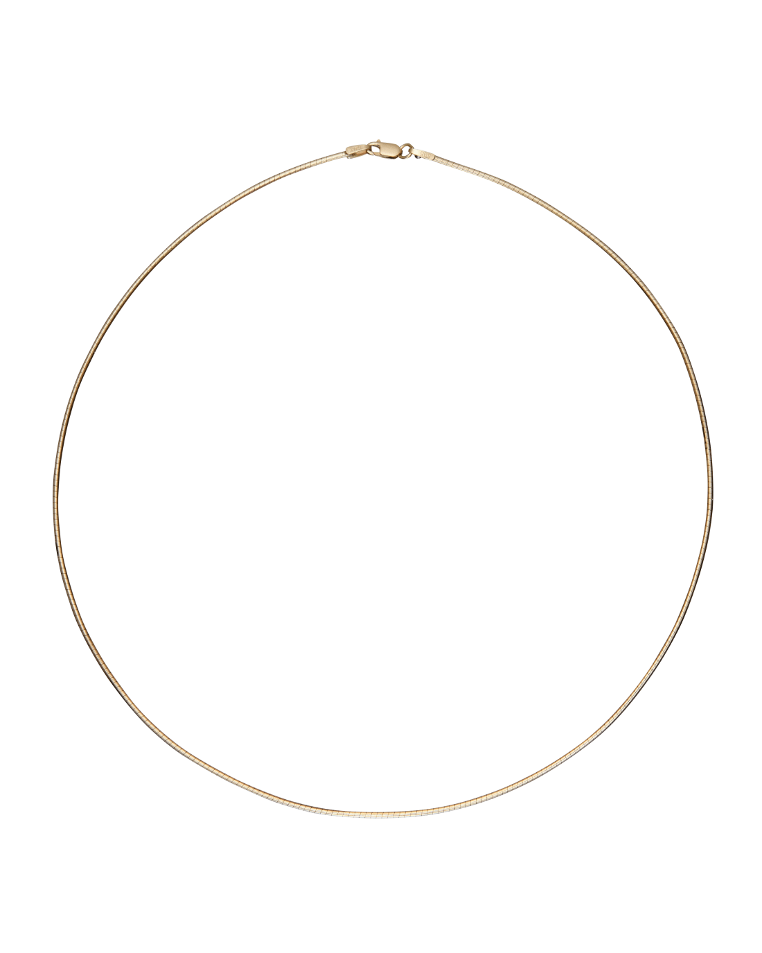 18CT Y/G OMEGA 2.00mm/45cm