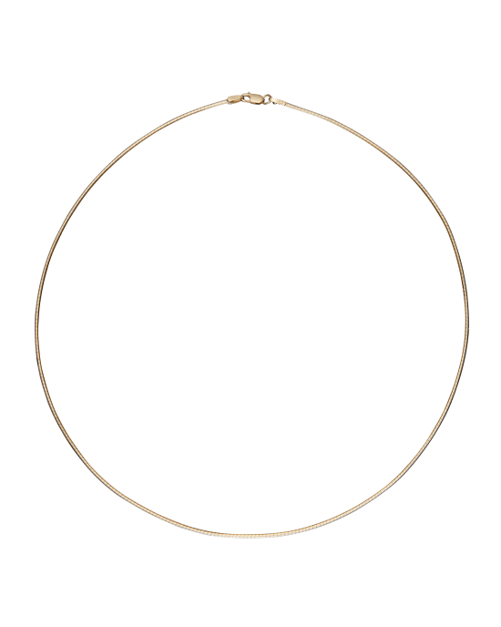 18CT Y/G OMEGA 2.00mm/45cm