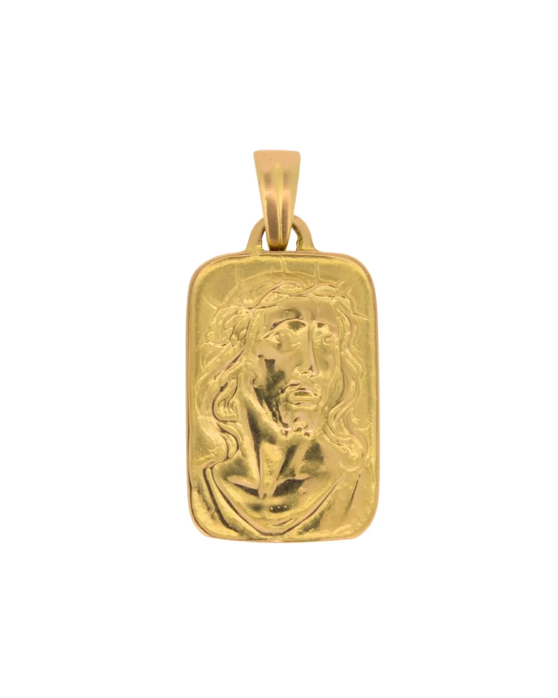 18CT Y/G JESUS MEDAL 506