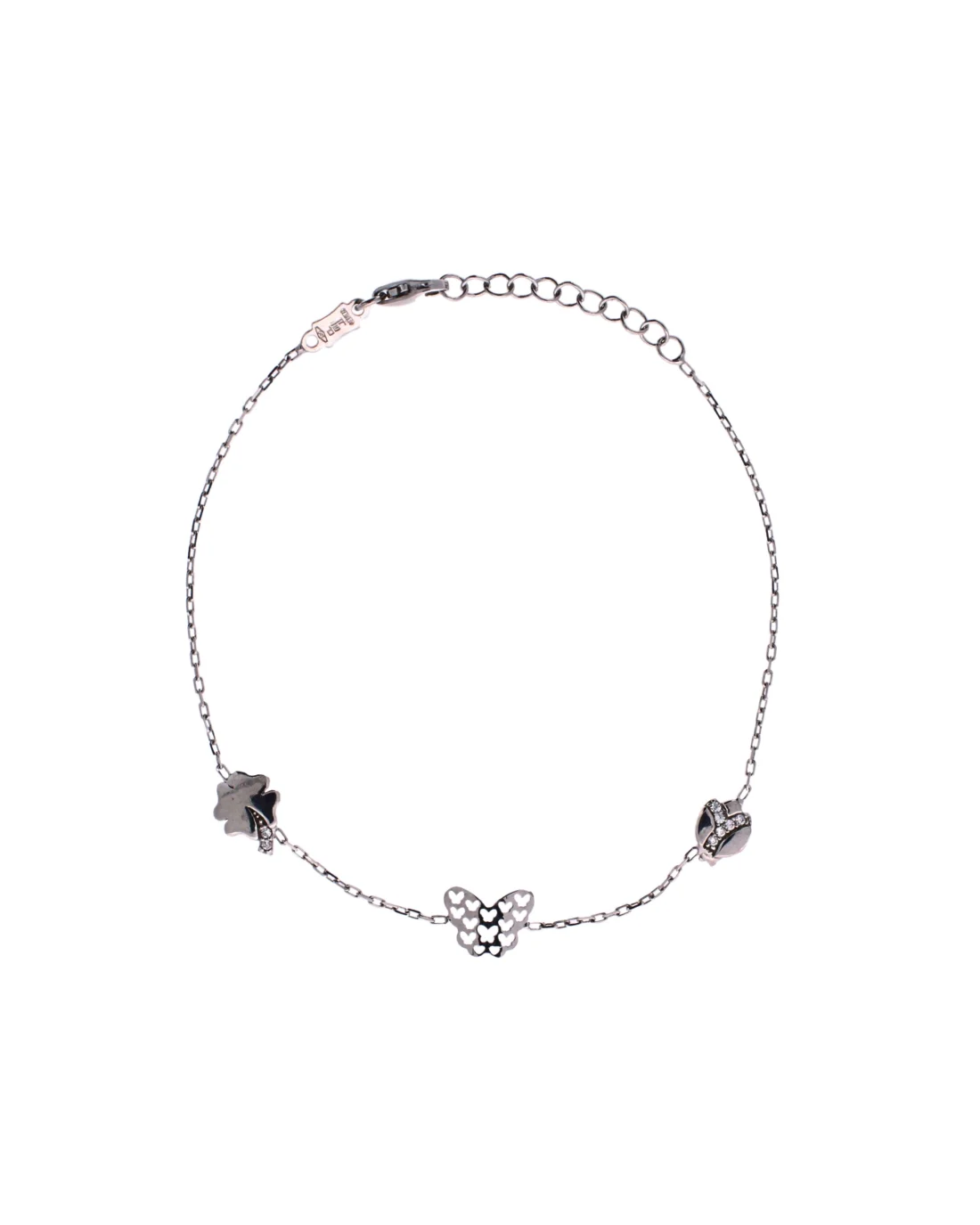 18CT W/G BRACELET 504