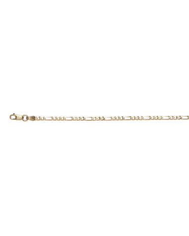 18CT Y/G F.FIGARO 2.50mm/60cm
