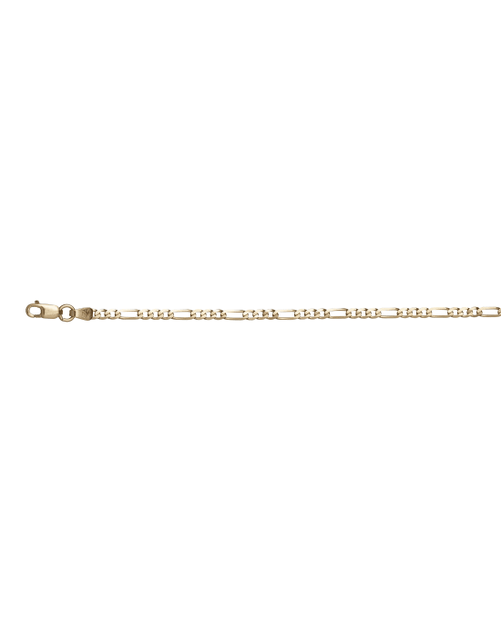 18CT Y/G F.FIGARO 2.50mm/60cm
