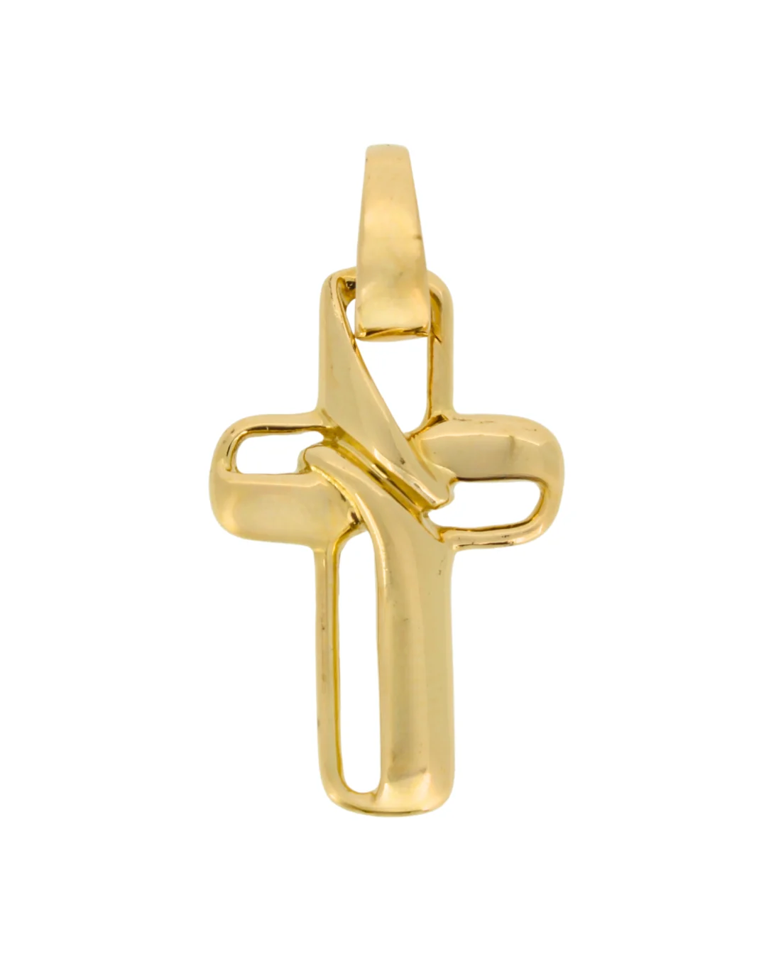 18CT Y/G CROSS 502