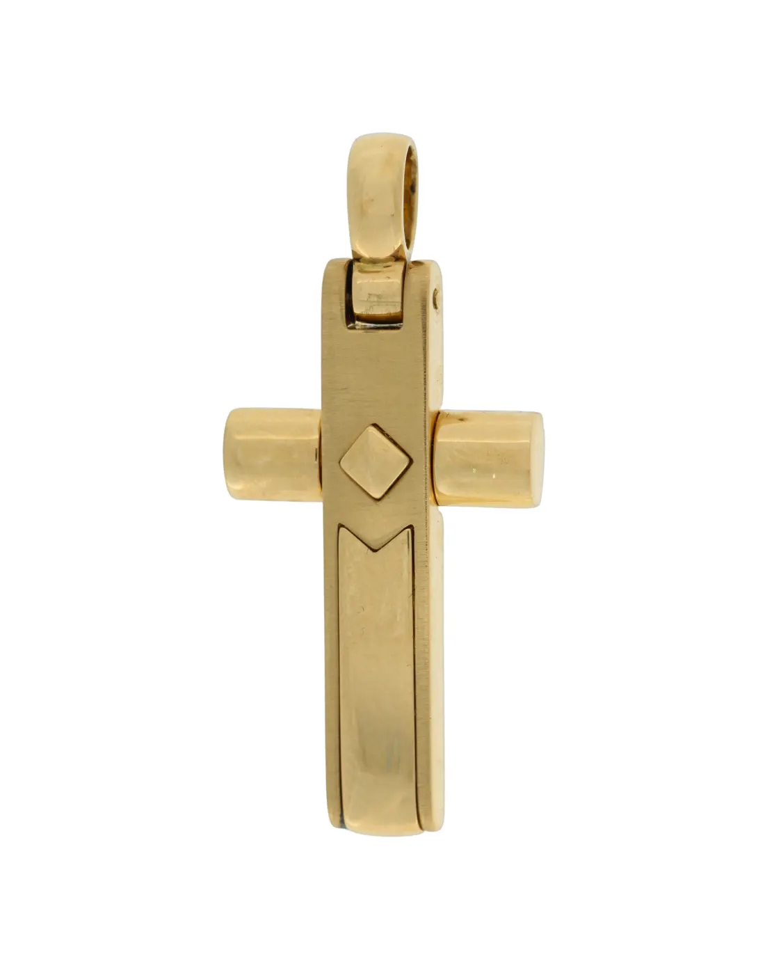 18CT Y/G CROSS 504