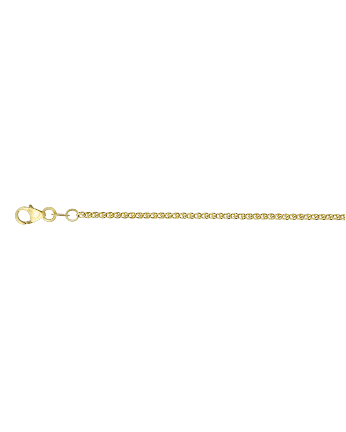 14CT Y/G WHEAT 1.65mm/45cm