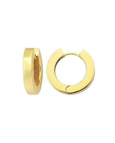 9CT Y/G THICK FLAT HUG 3/10mm