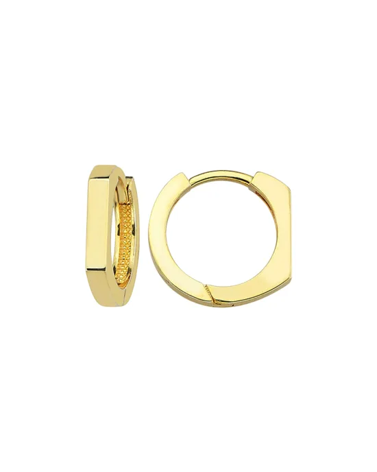 9CT Y/G HALF CURVE HUG 2/10mm