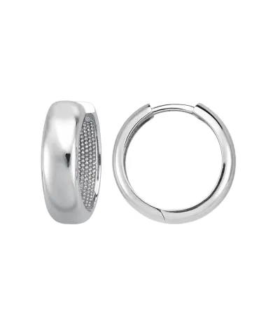 9CT W/G HUGGIES 5mm/10mm