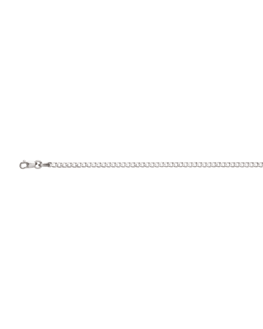 18CT W/G FLAT CURB 2.50mm/50cm