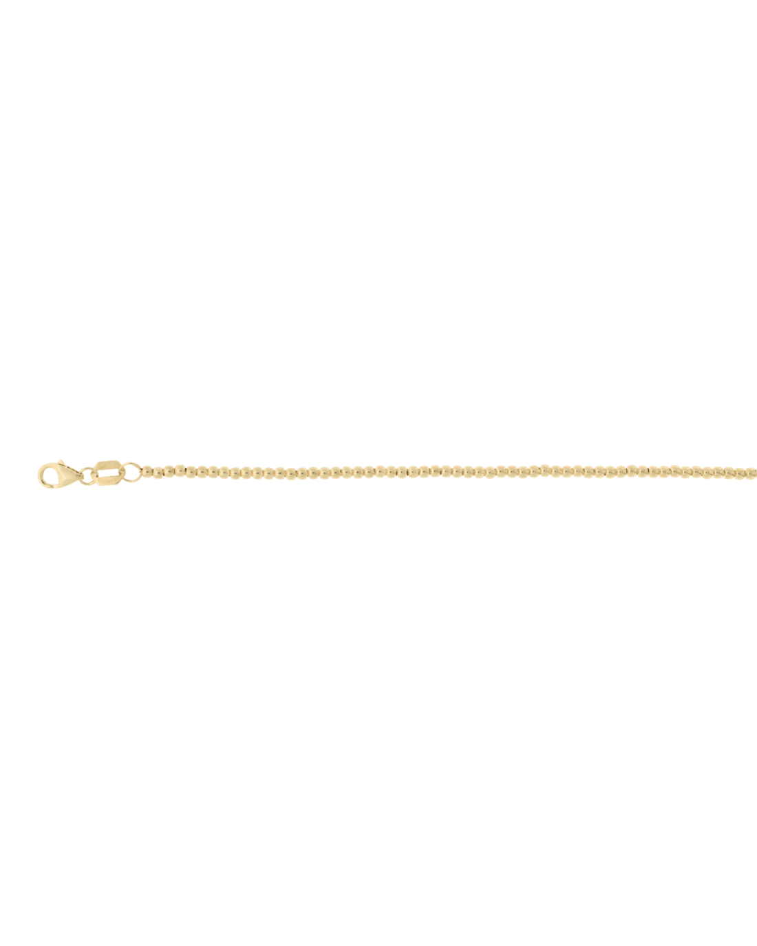 9CT Y/G BALL CHAIN 2.00mm/45cm