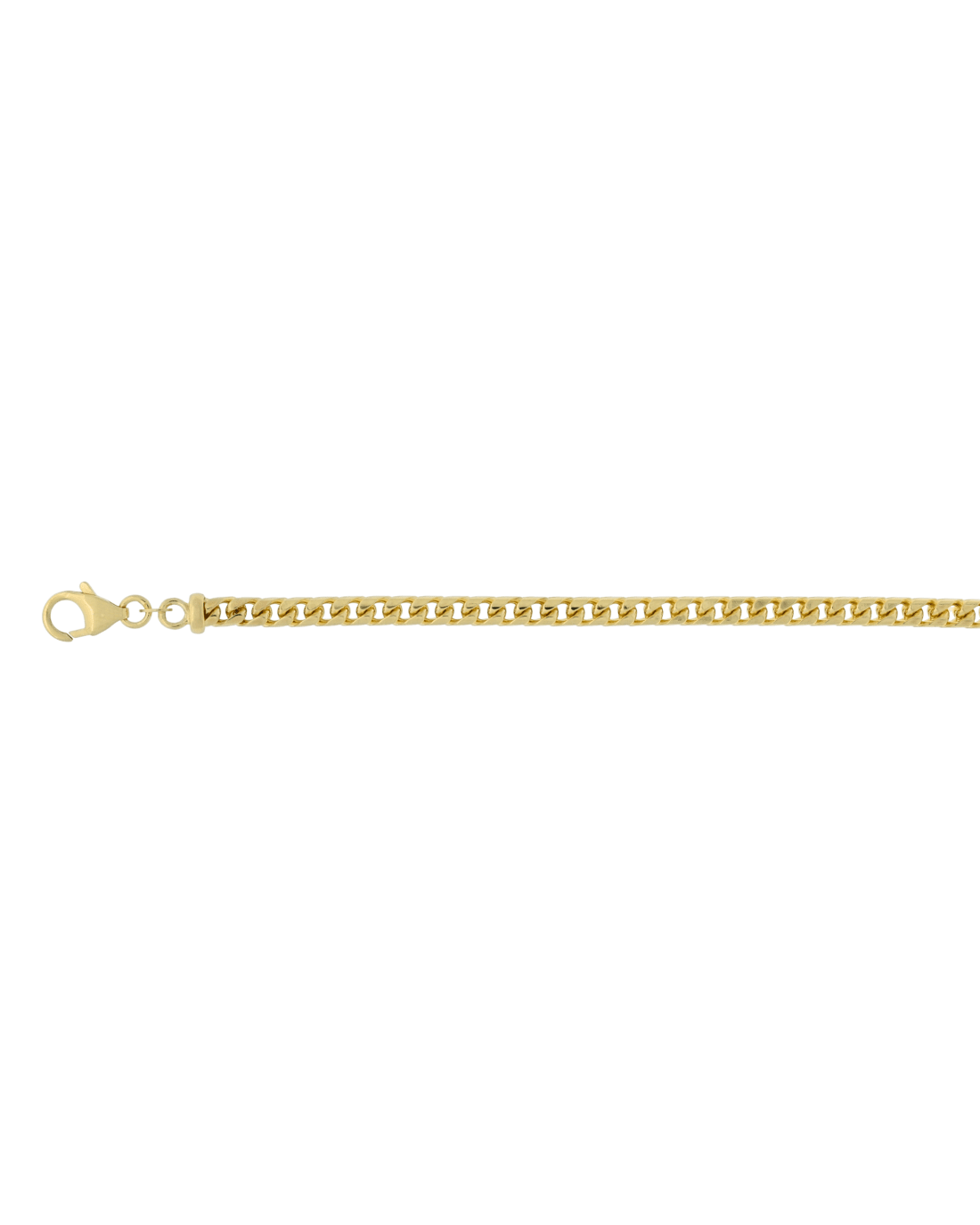 9CT Y/G FRANCO 4.30mm/21cm