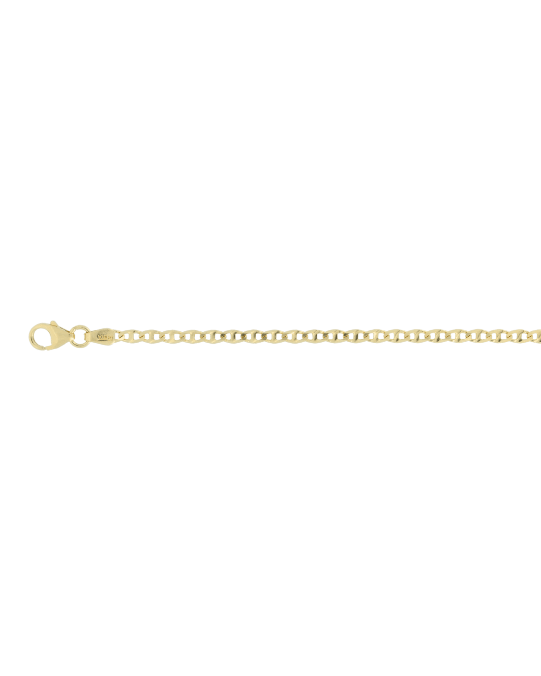 18CT Y/G DC ANCHOR 2.50mm/50cm
