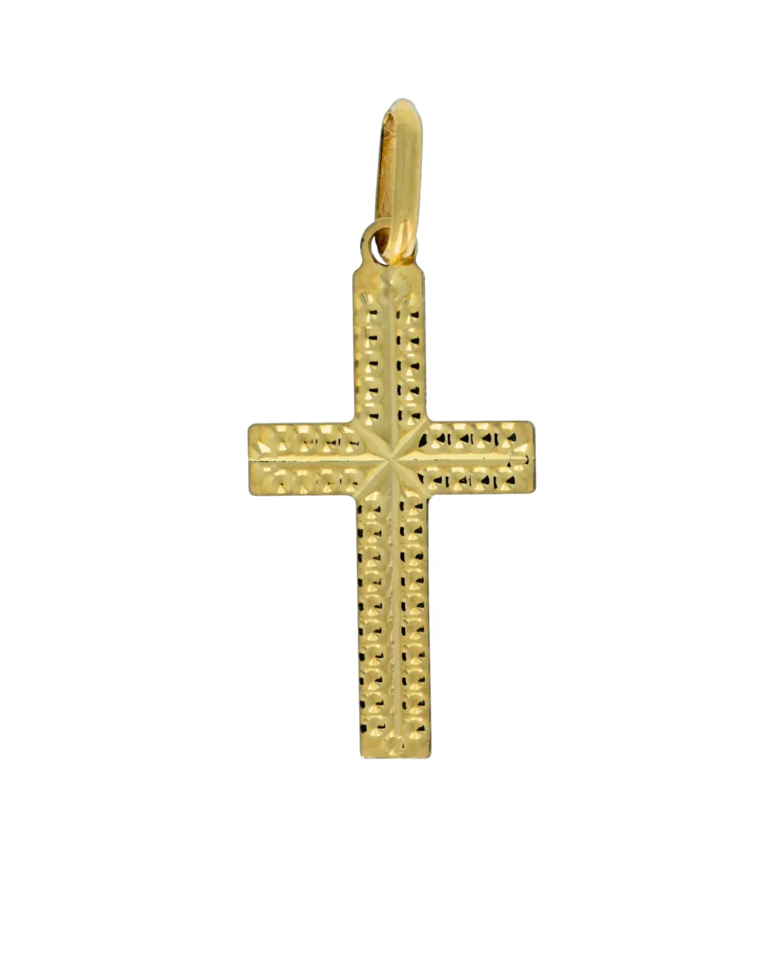 18CT Y/G CROSS 509