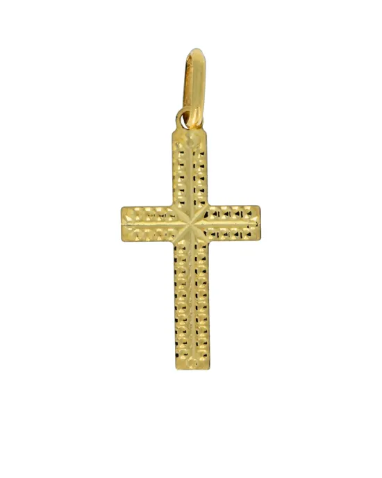 18CT Y/G CROSS 509