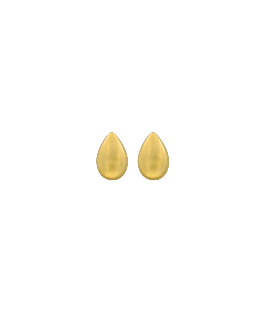 18CT Y/G TEAR DROP 9mm/6mm