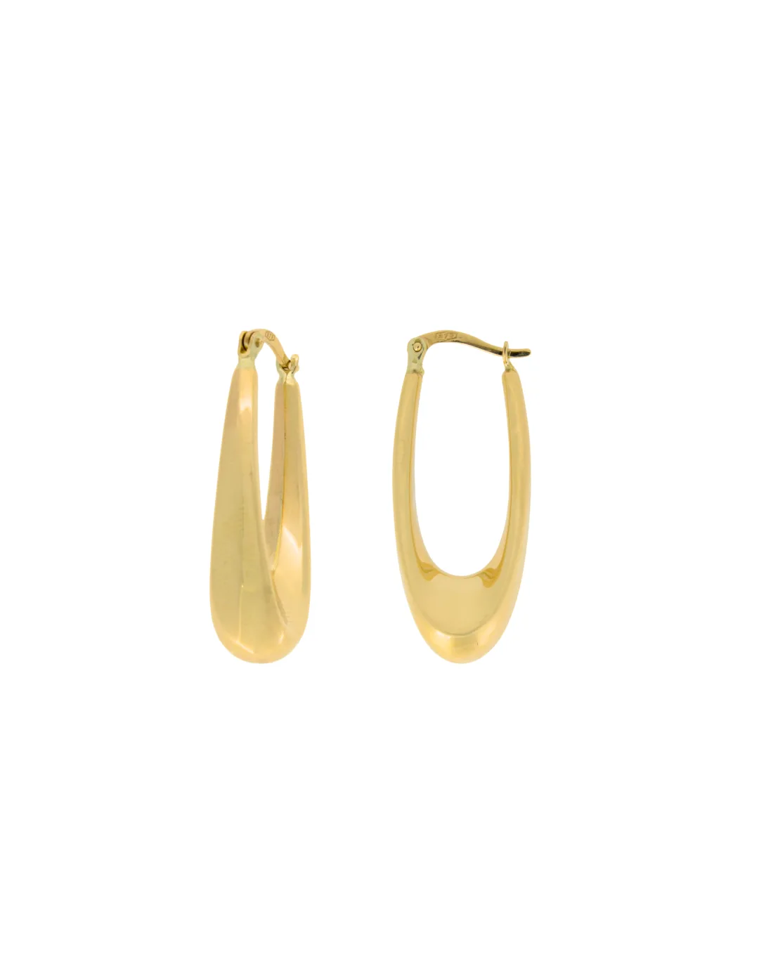 9CT Y/G GRADUATED HOOPS 4mm/9m