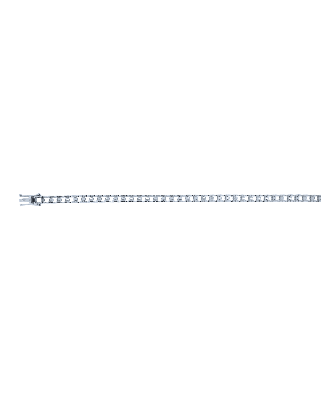 14CT W/G SQUARE TENNIS 5pt/66s