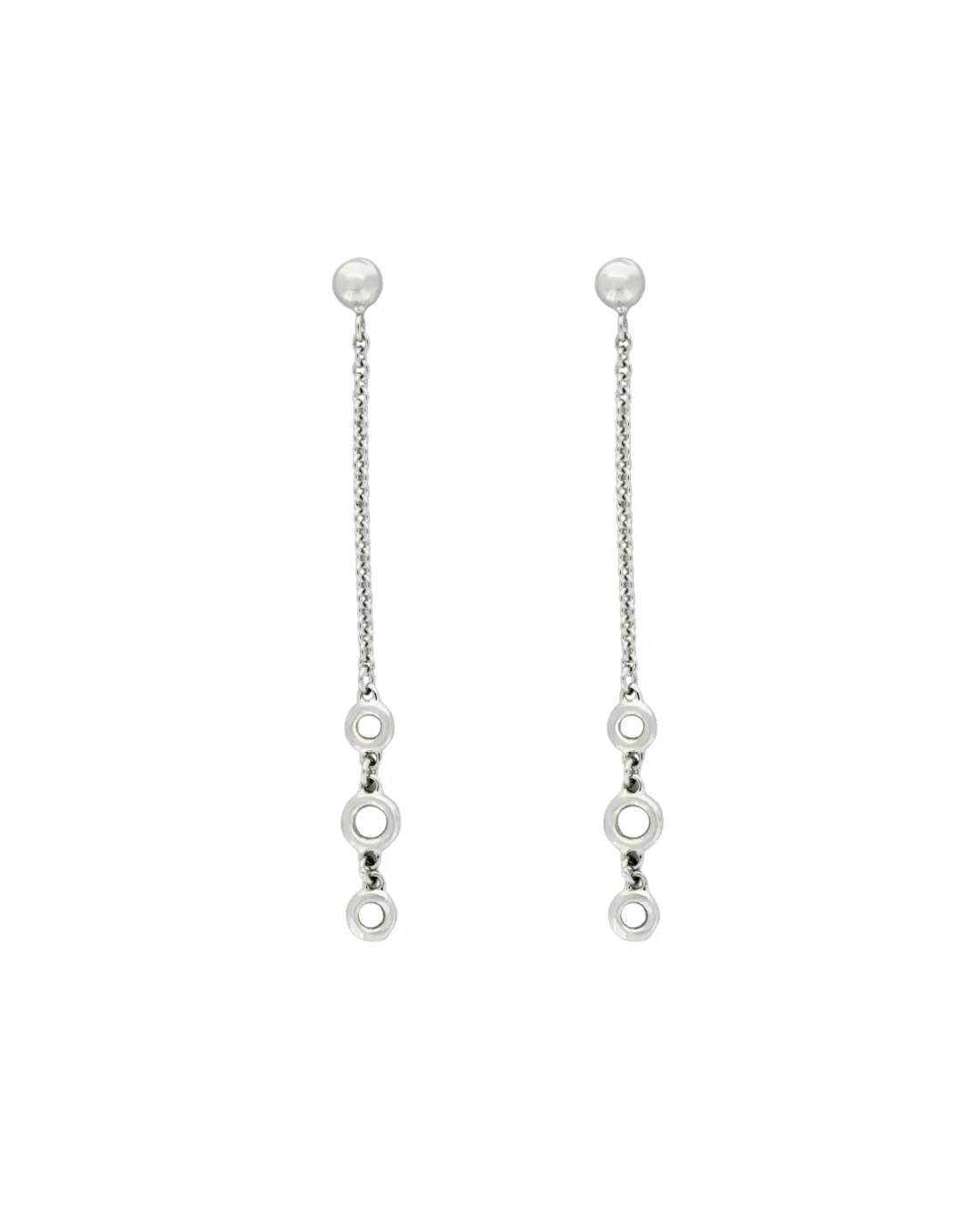 18CT W/G EAR DROP MNT 3-7-3pt