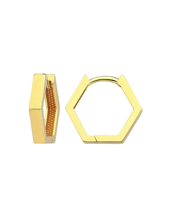 9CT Y/G HUGGIES HEXAGON 2m/10m