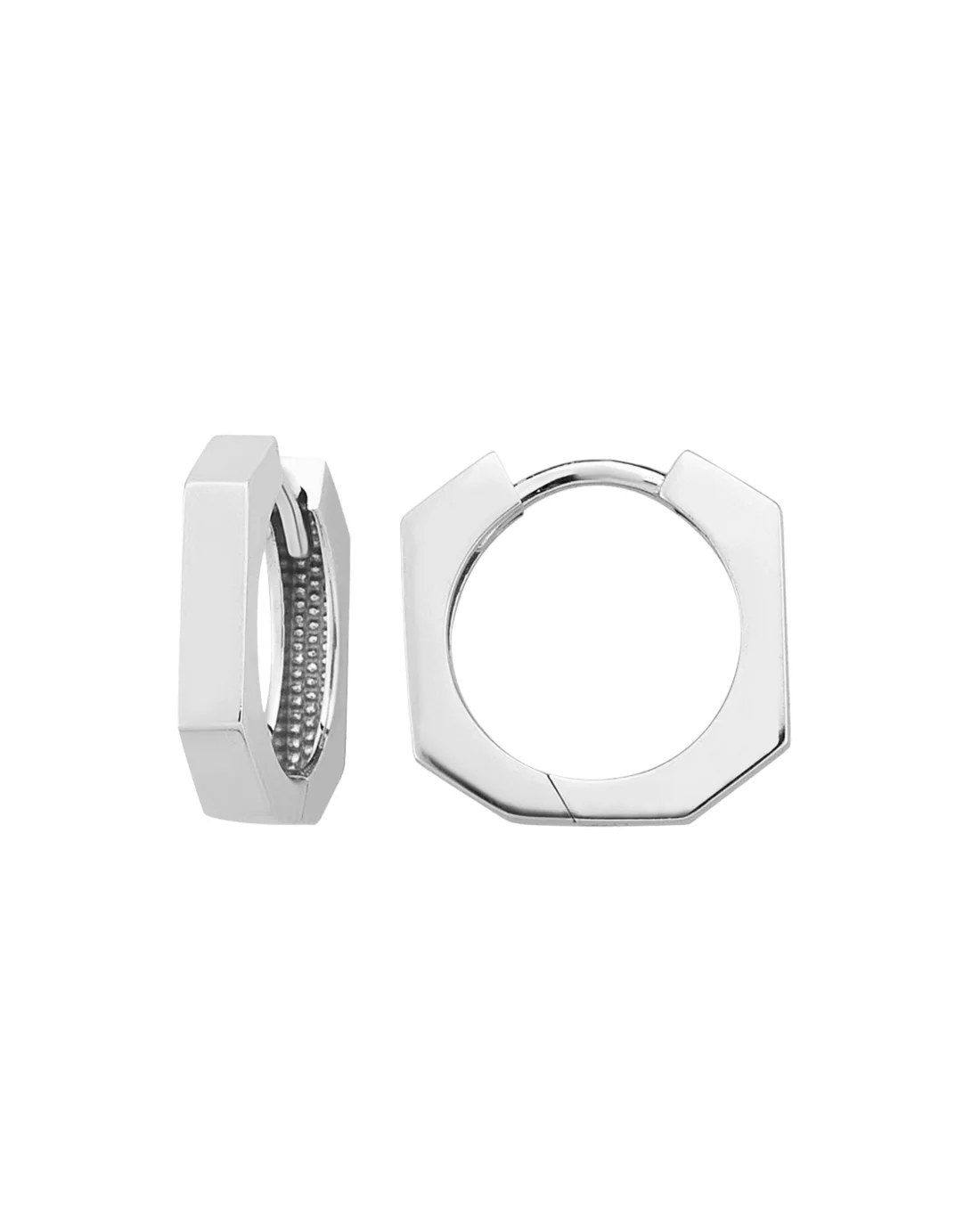 9CT W/G HUGGIES OCTAGON 2m/10m