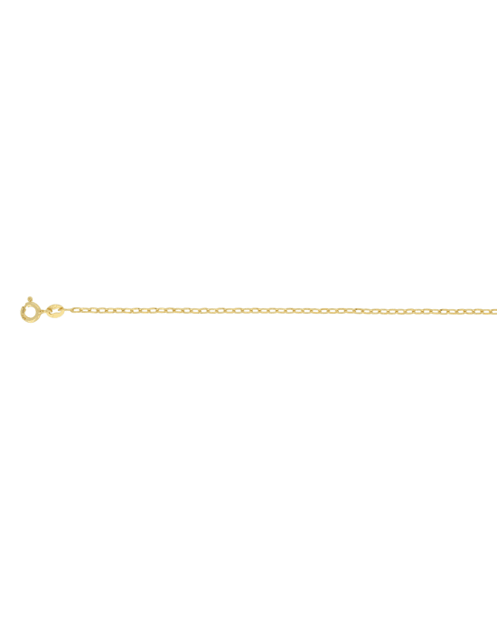 9CT Y/G OVAL D/C TRA 1.4m/45cm