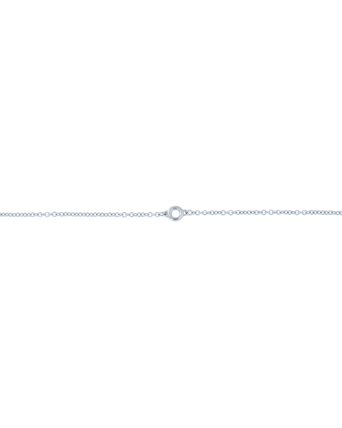 18CT W/G ADJ SNGL DBTM 5pt
