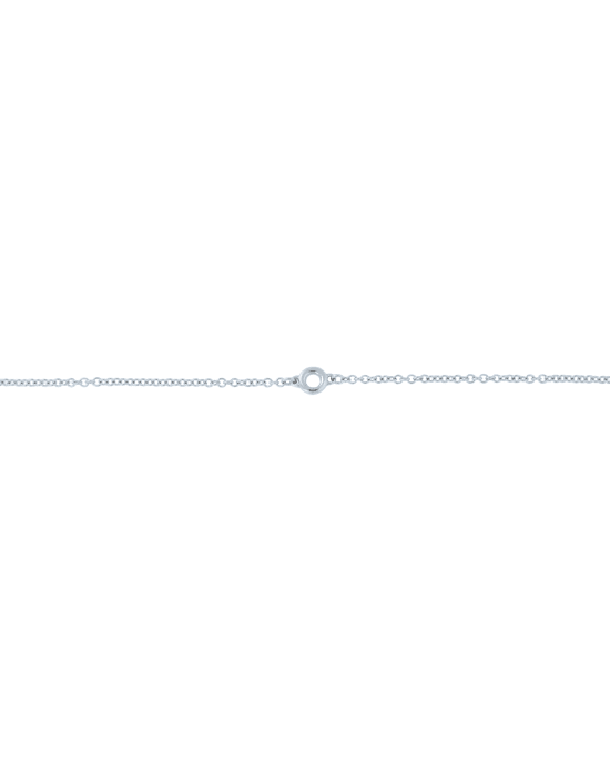 18CT W/G ADJ SNGL DBTM 5pt