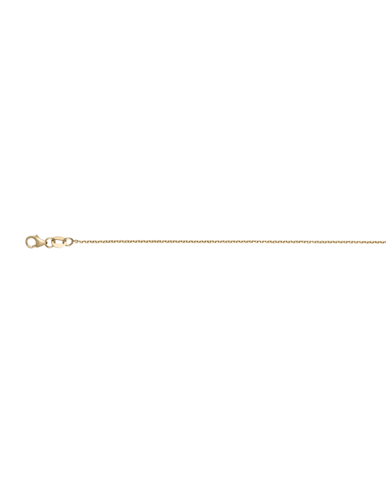 14CT Y/G TRACE 1.25mm/50cm