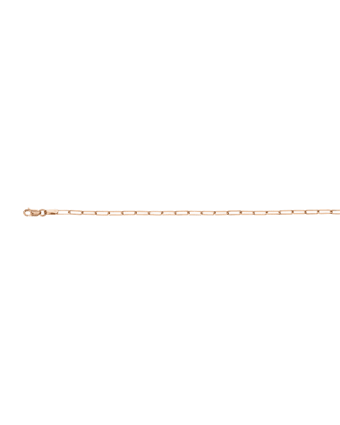 9CT Y/G PAPERLINK 2.10m/42cm