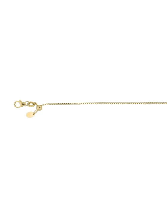 18CT Y/G EXT FRANCO 1.30m/47cm