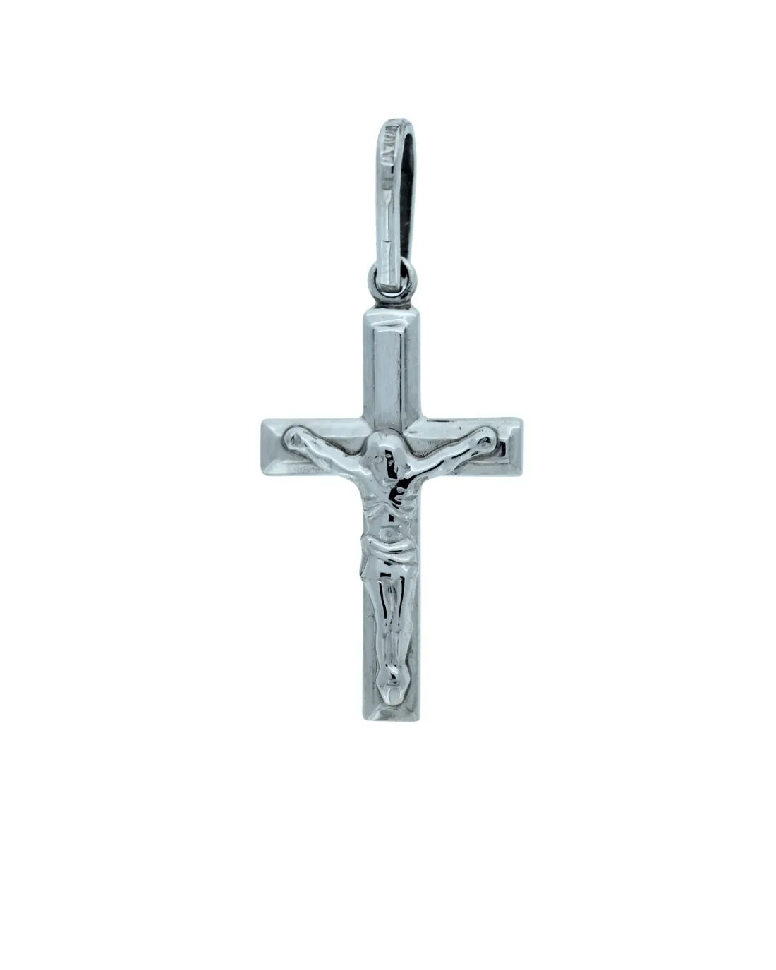 9CT W/G CRUCIFIX 501