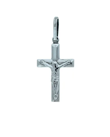 9CT W/G CRUCIFIX 501