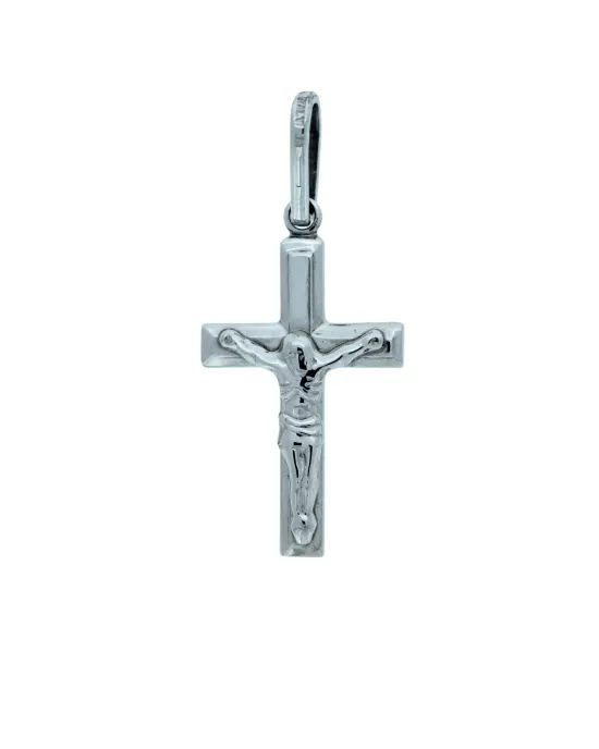 9CT W/G CRUCIFIX 501