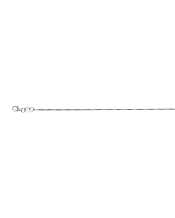 9CT W/G TRACE 1.25mm/80cm