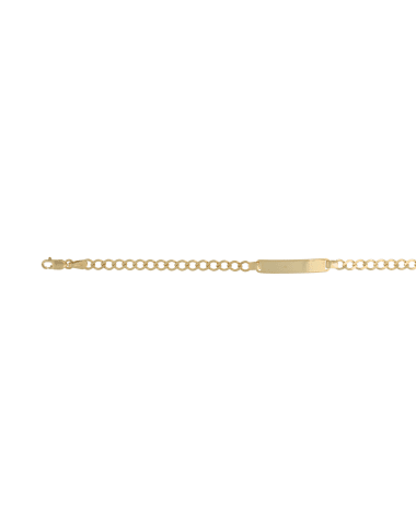 18CT Y/G CURB ID 16cm
